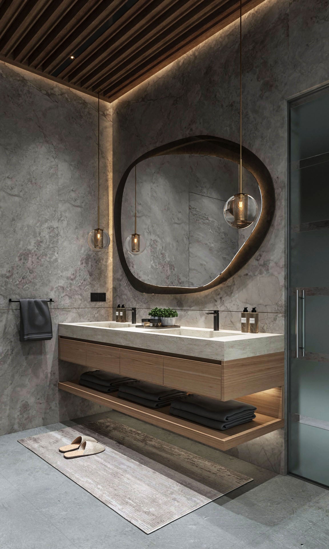 bathroom interior design vizthetics 3D Visualization